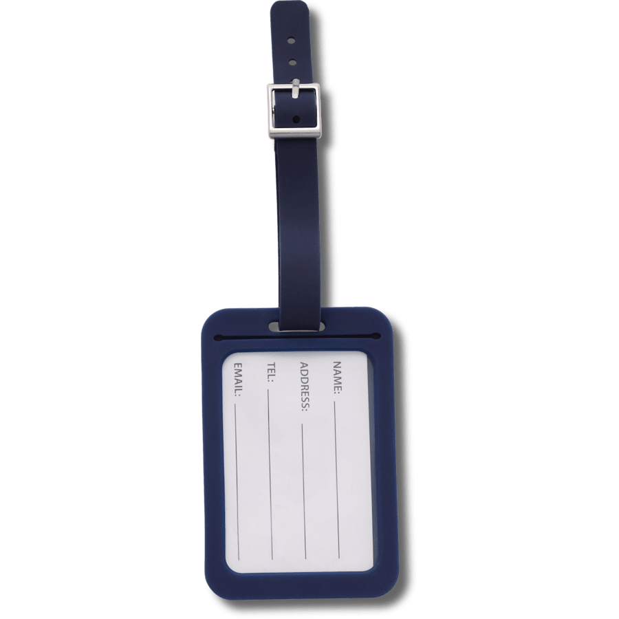 Rectangle Luggage Tag - Custom Angle - Jibbitz Charms