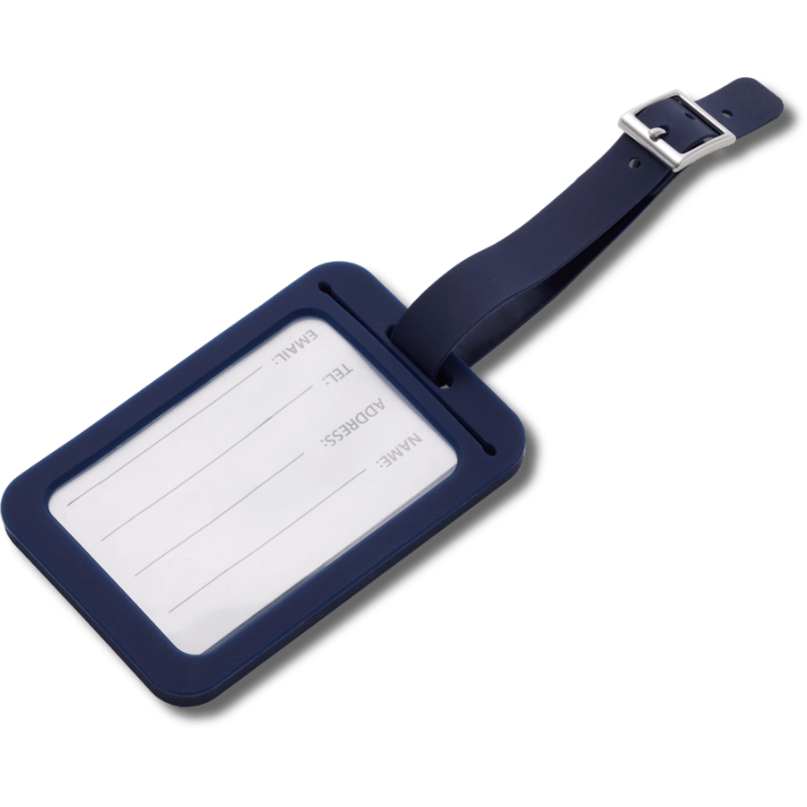 Rectangle Luggage Tag - Charm on shoes - Jibbitz Charms