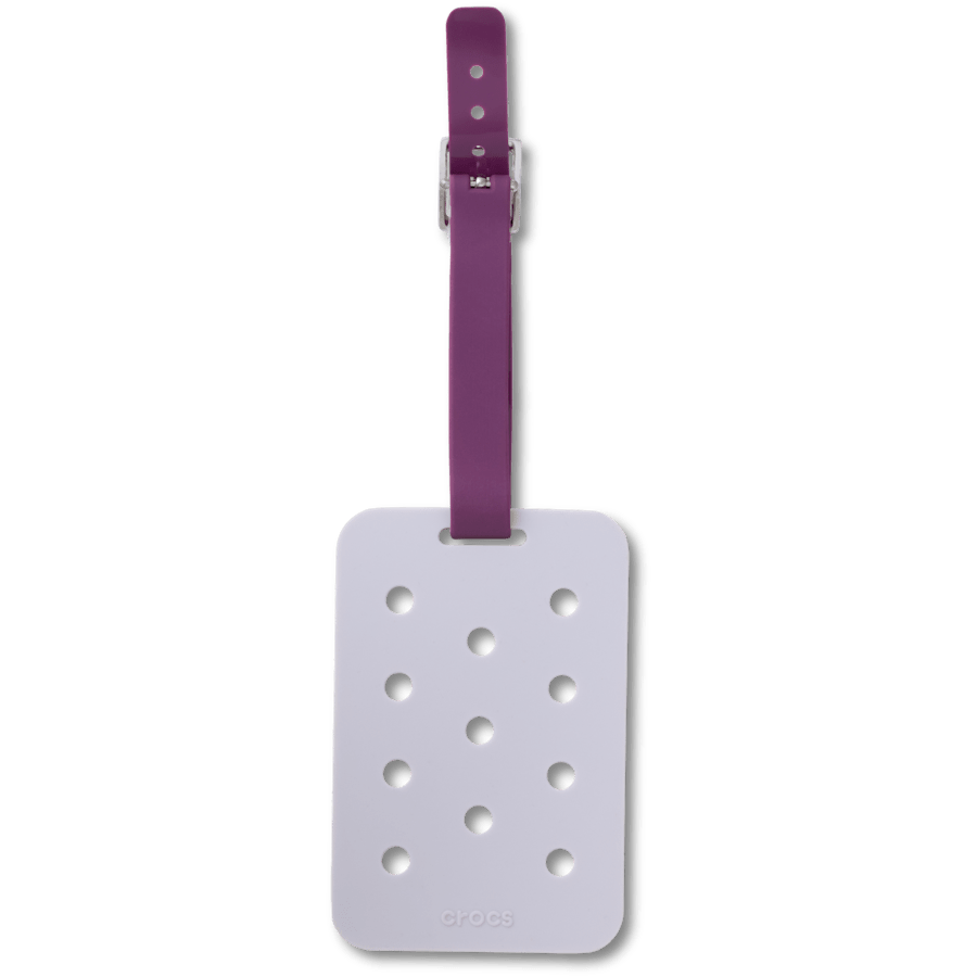 Rectangle Luggage Tag - Custom Angle - Jibbitz Charms