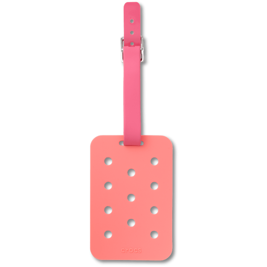 Rectangle Luggage Tag - Charm view - Jibbitz Charms