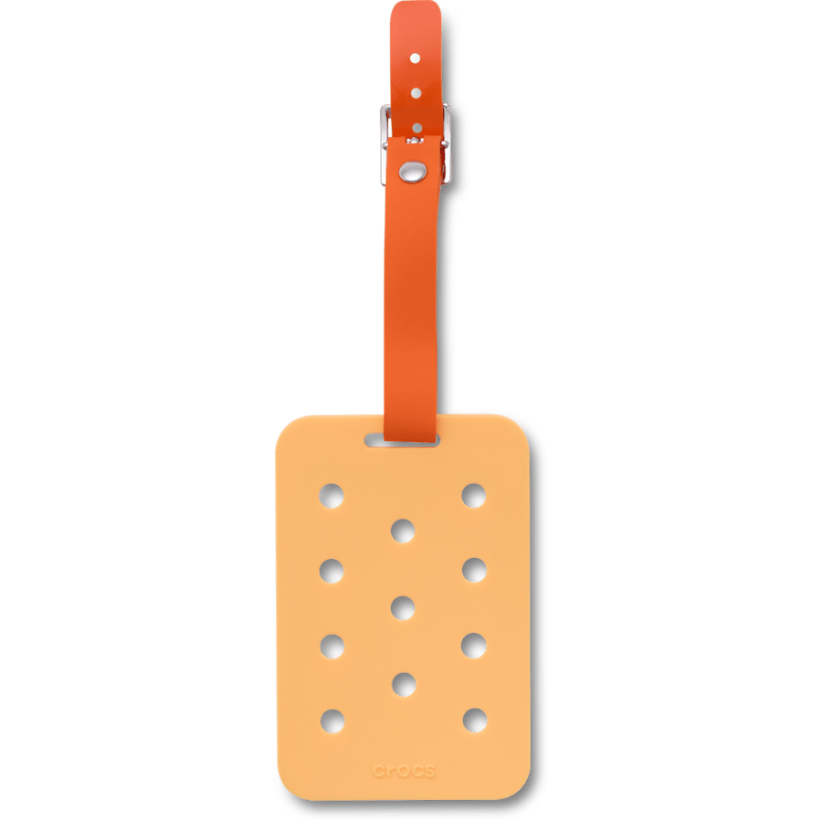 Rectangle Luggage Tag - Charm view - Jibbitz Charms