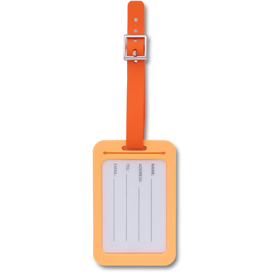 Rectangle Luggage Tag - Custom Angle - Jibbitz Charms