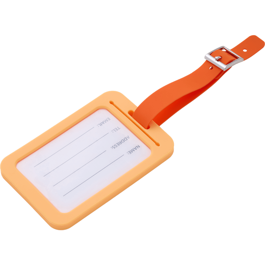 Rectangle Luggage Tag - Charm on shoes - Jibbitz Charms