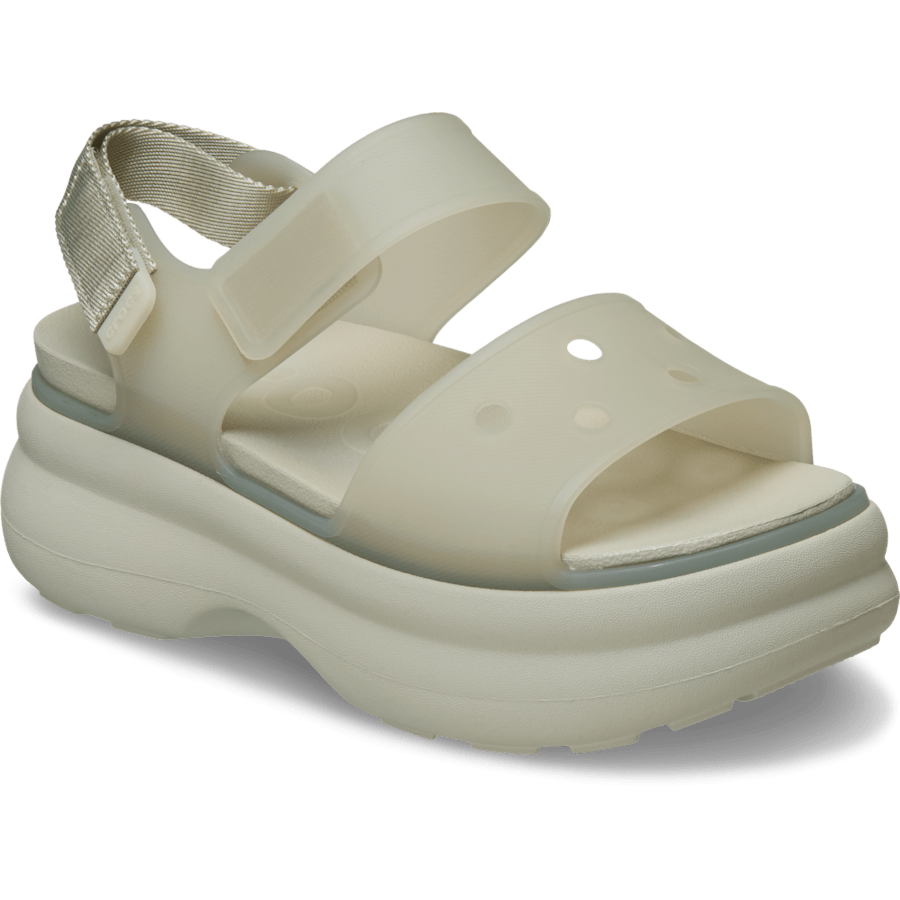 Farbe Soho Y Strap Frosted Sandal - Schrägsicht - Crocs