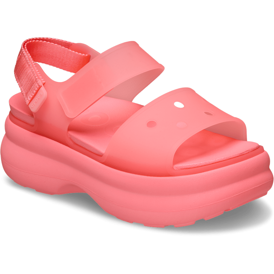 Farbe Soho Y Strap Frosted Sandal - Schrägsicht - Crocs