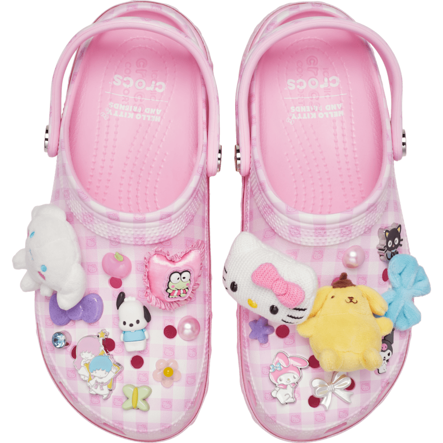 Multi Hello Kitty® and Friends Classic Platform Clog - Side - Crocs