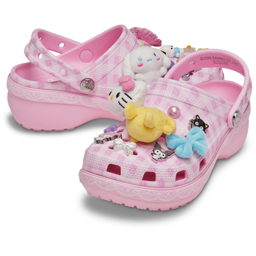 Multi Hello Kitty® and Friends Classic Platform Clog - Pair - Crocs