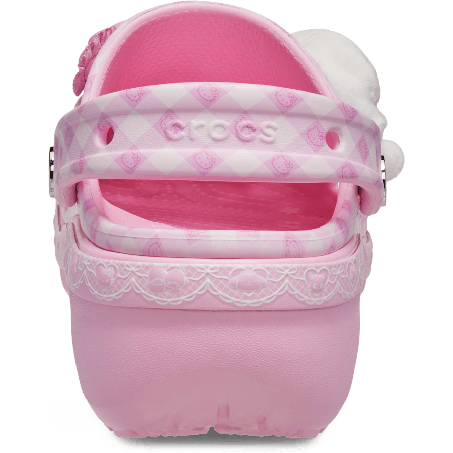 Multi Hello Kitty® and Friends Classic Platform Clog - Back - Crocs