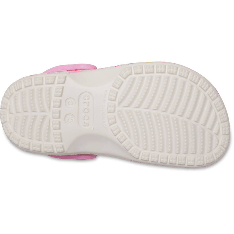 Multi Toddlers’ Hello Kitty® and Friends Pastel Classic Clog - Ansicht von unten - Crocs