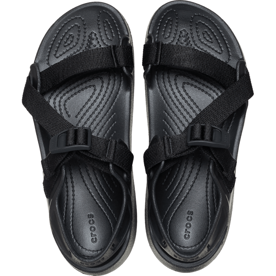 Crocs Quick Trail Sandal — Black / Black
