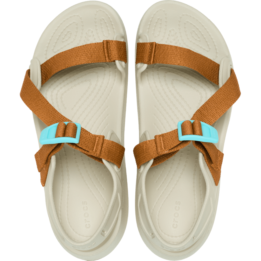 Bone / Multi Quick Trail Sandal - Draufsicht - Crocs