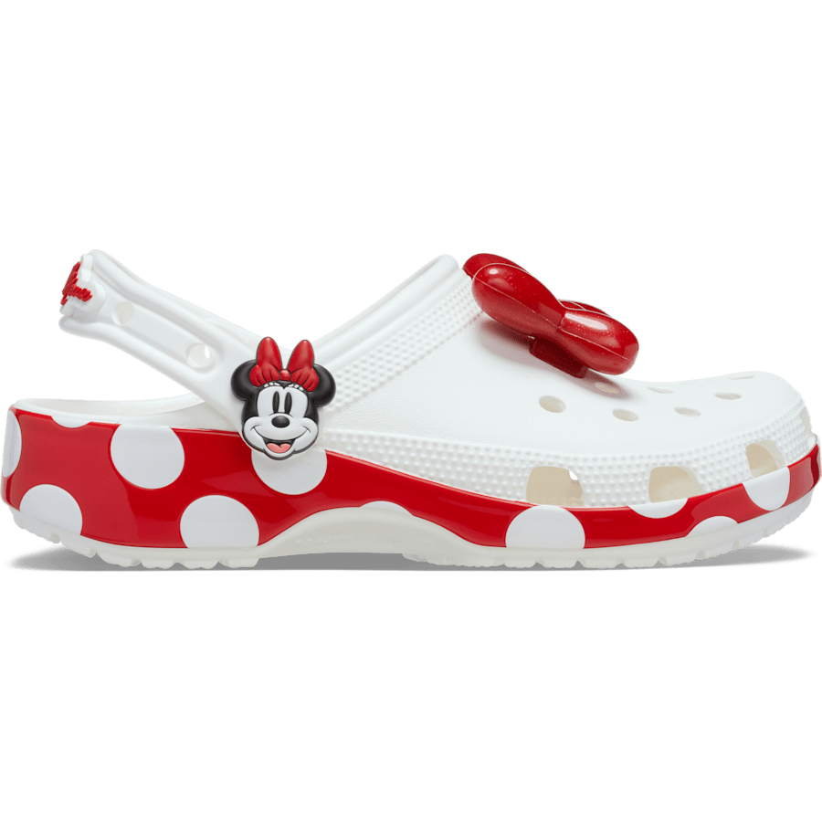 Multi Minnie Mouse Classic Clog - Seitenansicht - Crocs