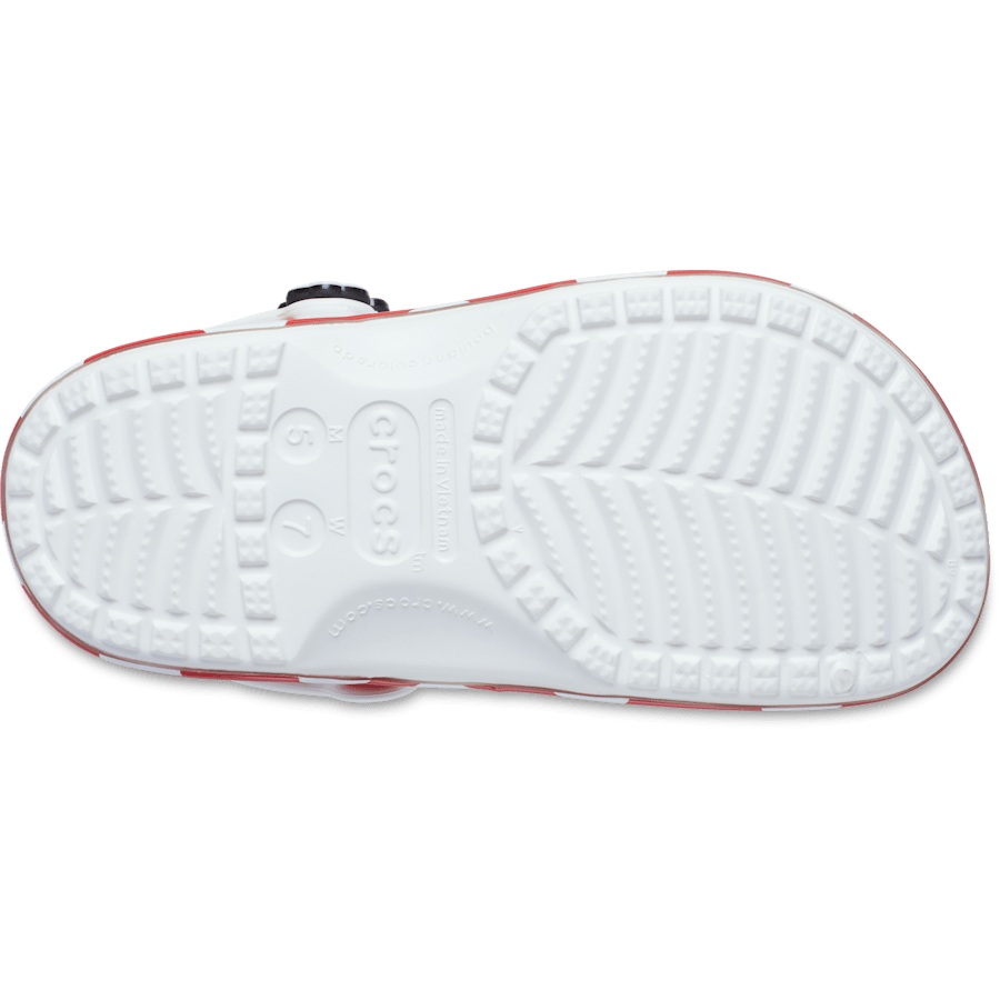 Multi Minnie Mouse Classic Clog - Ansicht von unten - Crocs