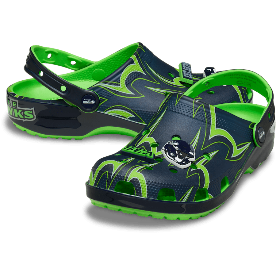 Crocs NFL Seattle Seahawks Classic Clog — Multi