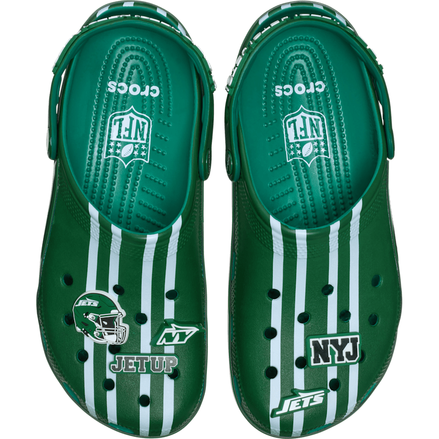 Multi NFL New York Jets Classic Clog - Side - Crocs
