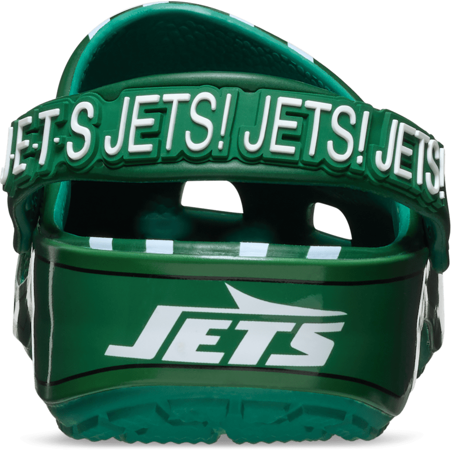 Multi NFL New York Jets Classic Clog - Back - Crocs