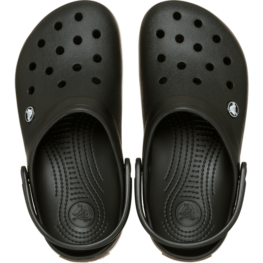 Crocs Crocband Gum Clog — Black