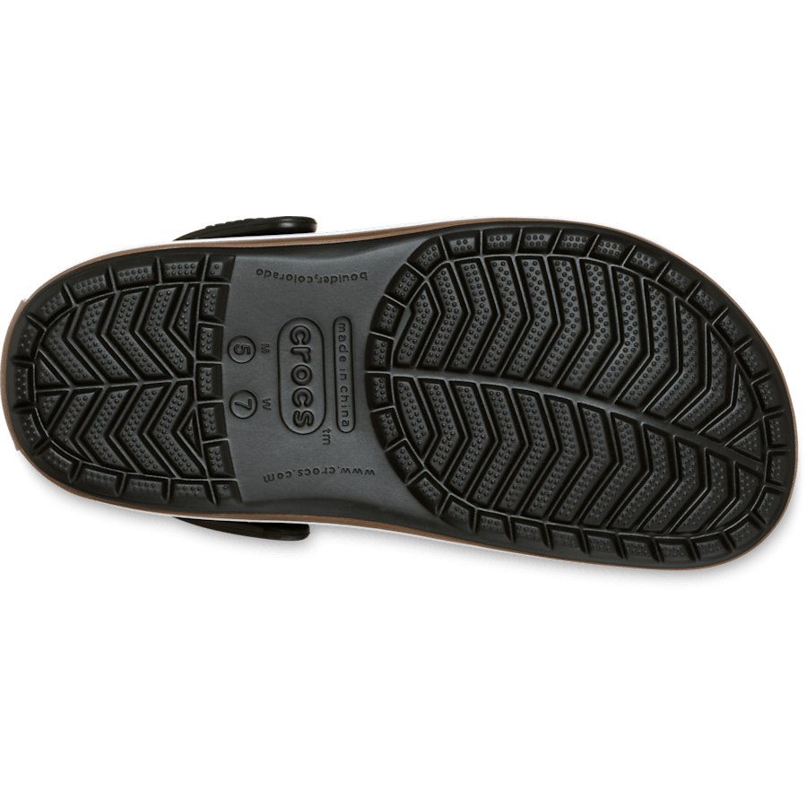 Crocs Crocband Gum Clog — Black