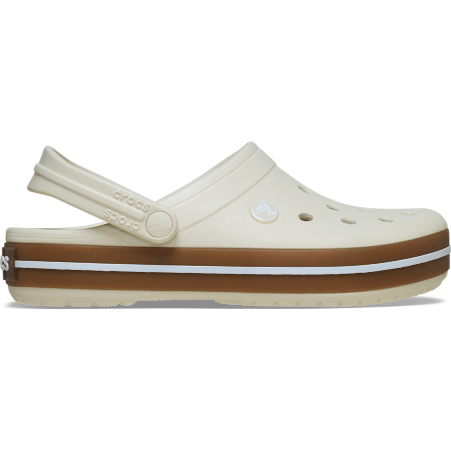 Crocs Crocband Gum Clog — Summit White