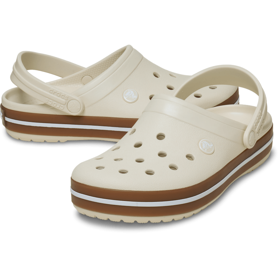 Crocs Crocband Gum Clog — Summit White