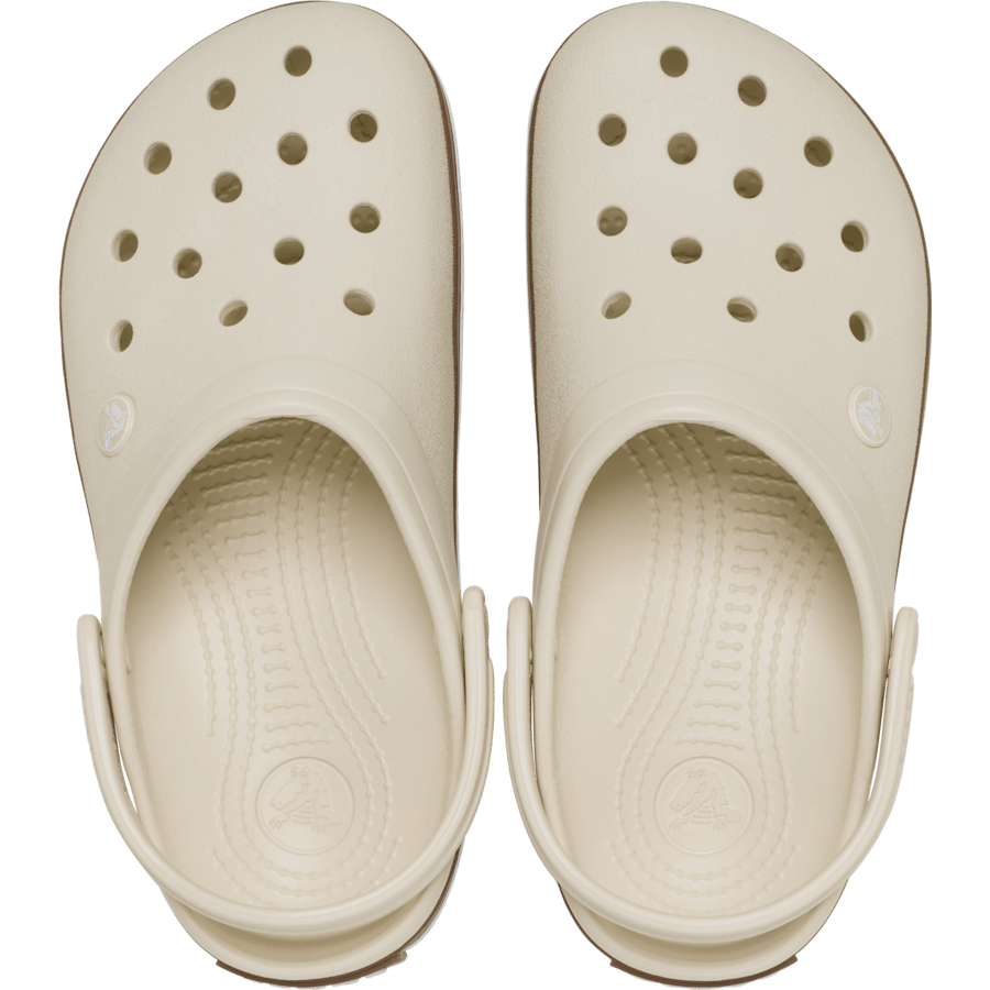 Crocs Crocband Gum Clog — Summit White
