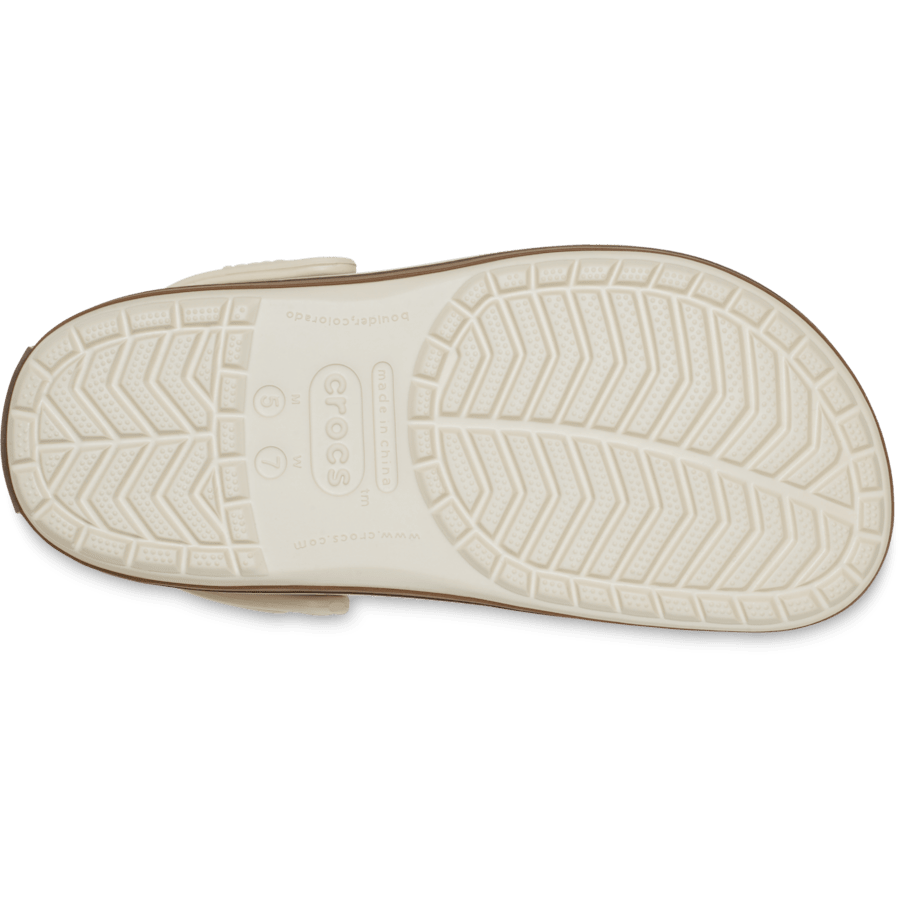 Crocs Crocband Gum Clog — Summit White