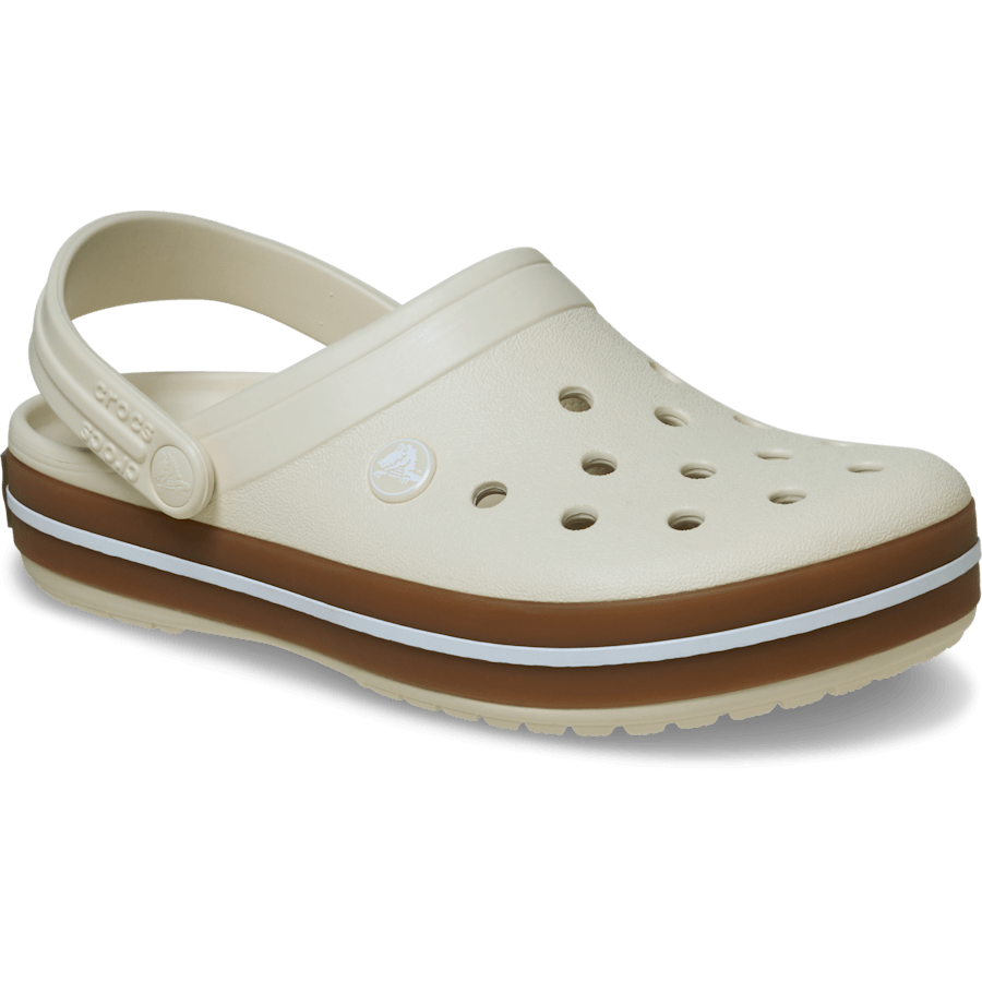 Crocs Crocband Gum Clog — Summit White
