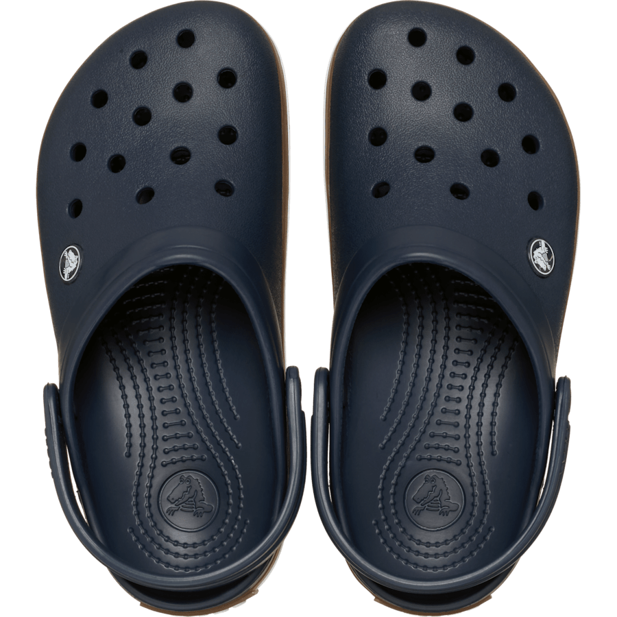 Crocs Crocband Gum Clog — Navy
