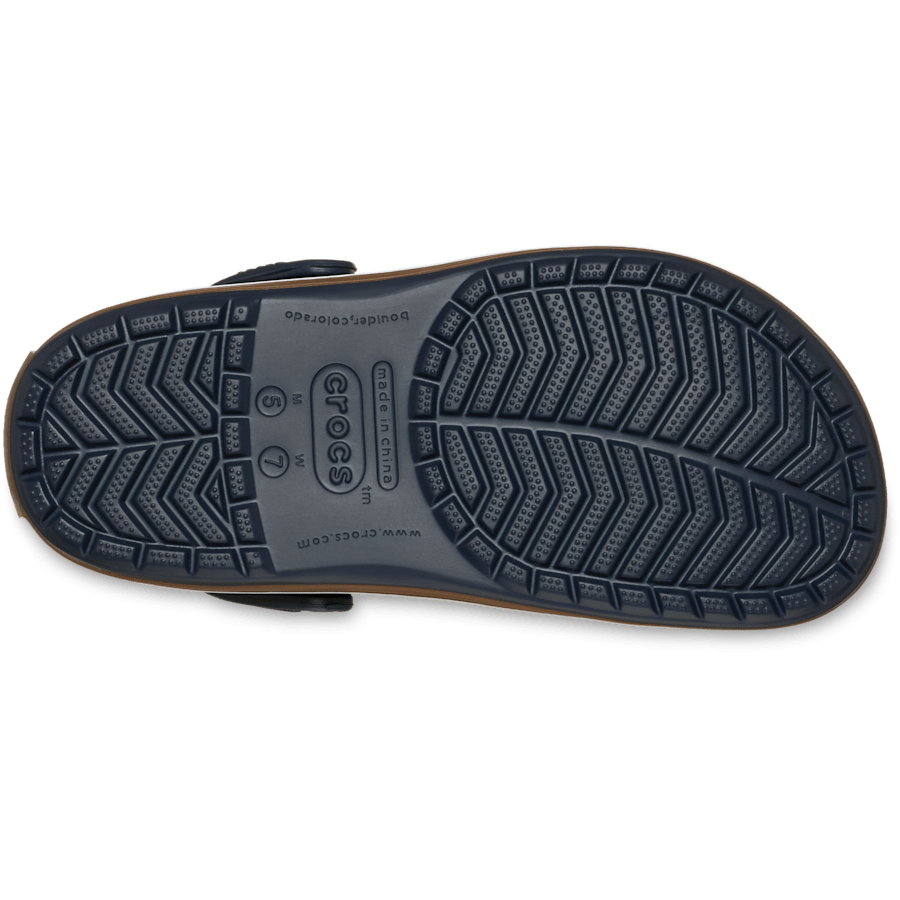 Crocs Crocband Gum Clog — Navy