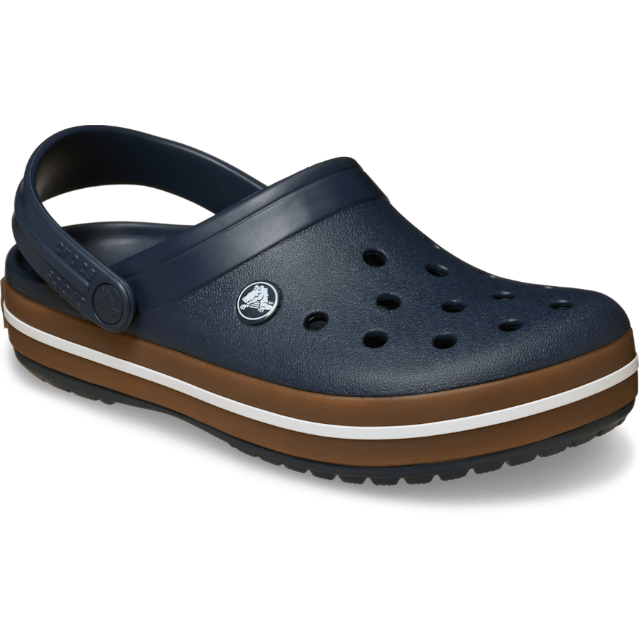 Crocs Crocband Gum Clog — Navy