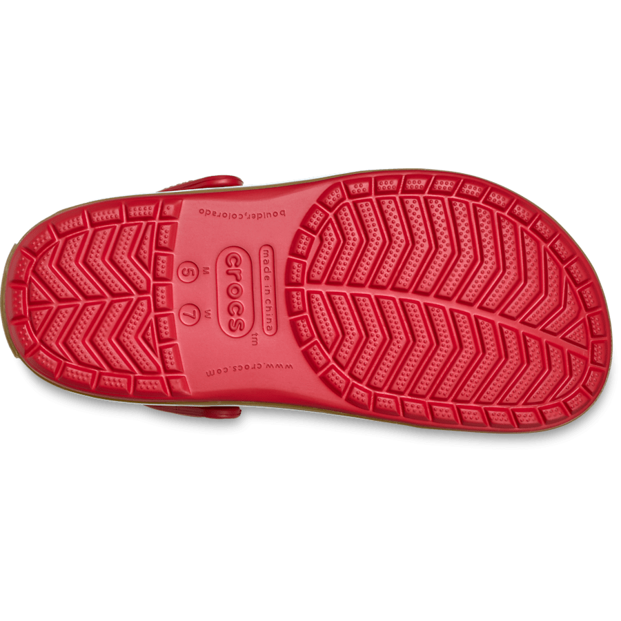 Crocs Crocband Gum Clog — Court Red