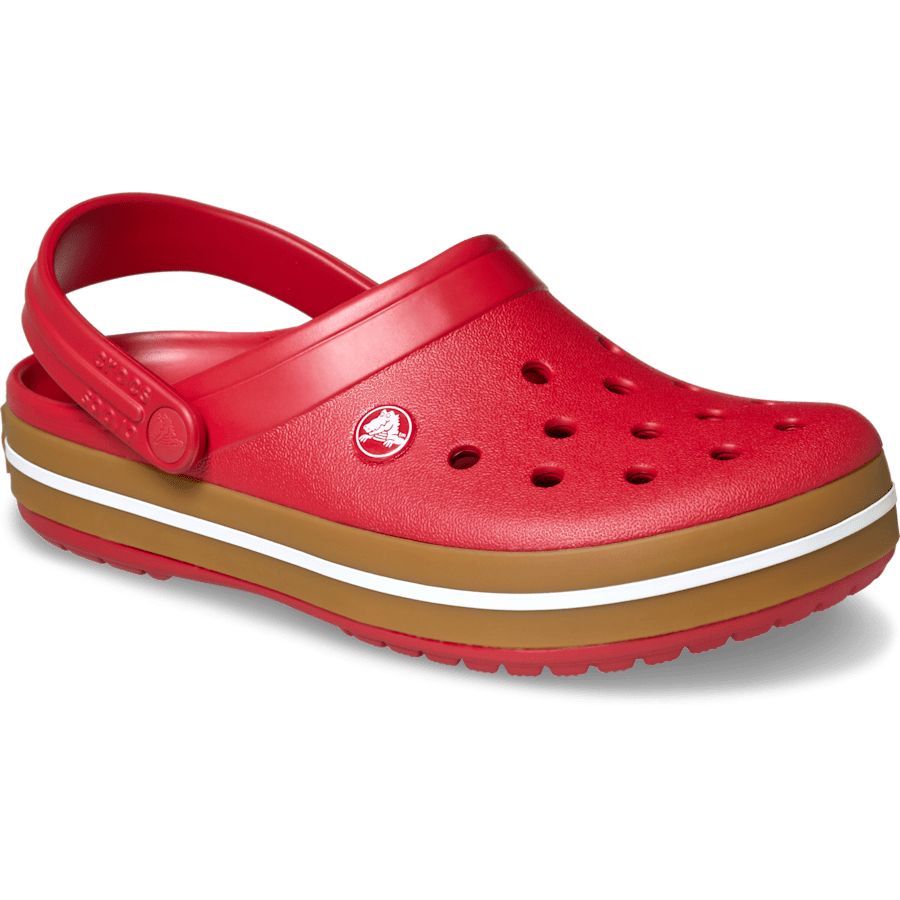 Crocs Crocband Gum Clog — Court Red