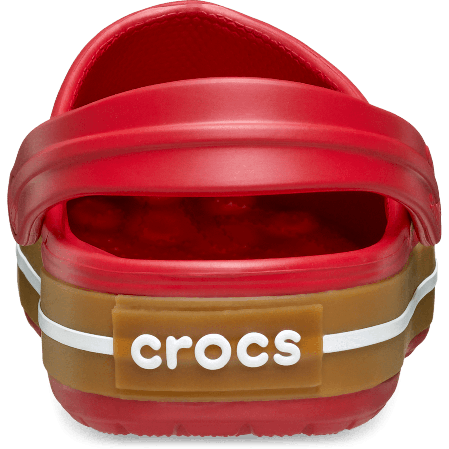 Crocs Crocband Gum Clog — Court Red
