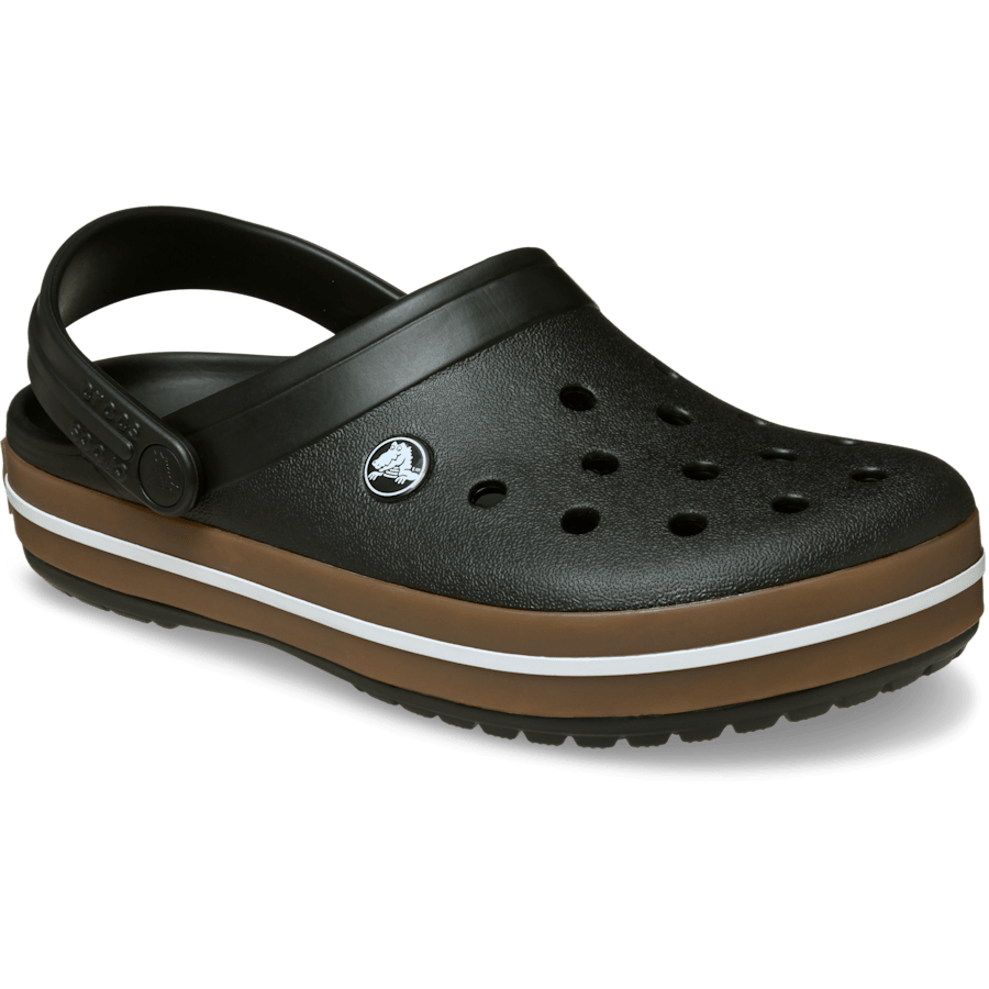 Crocs Kids' Crocband Gum Clog — Black