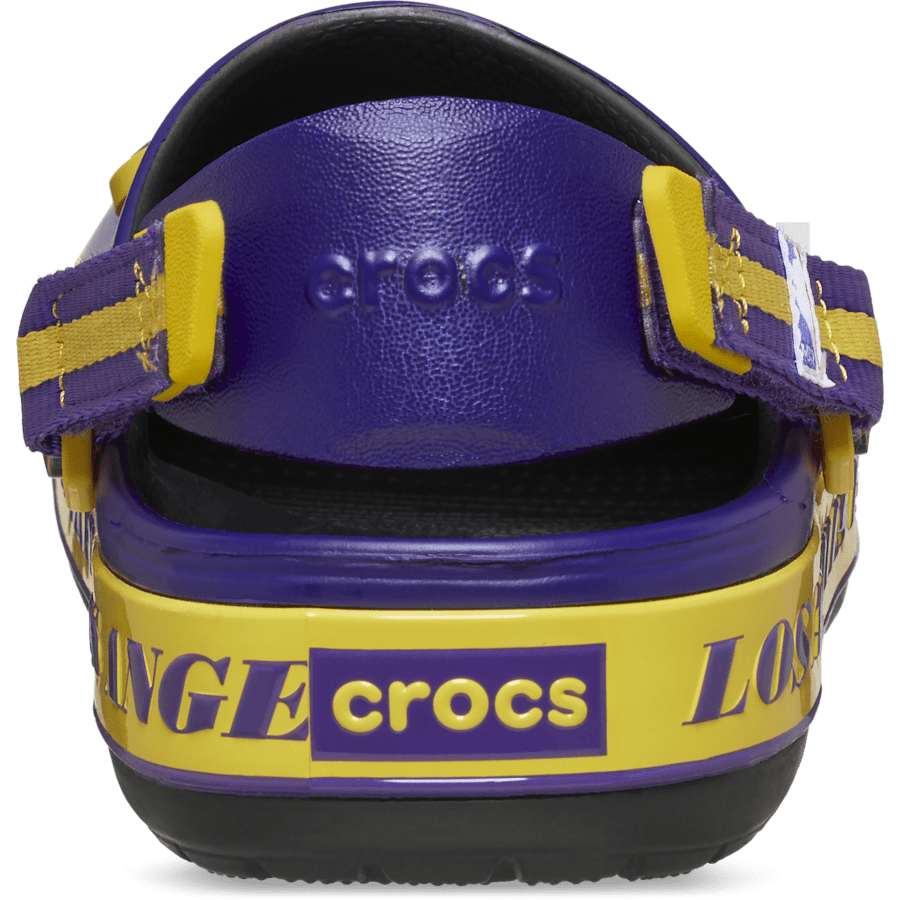 Multi NBA Los Angeles Lakers Crocband™ Clog - Back - Crocs