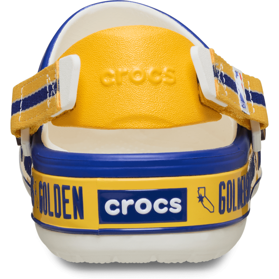 Multi NBA Golden State Warriors Crocband™ Clog - Back - Crocs