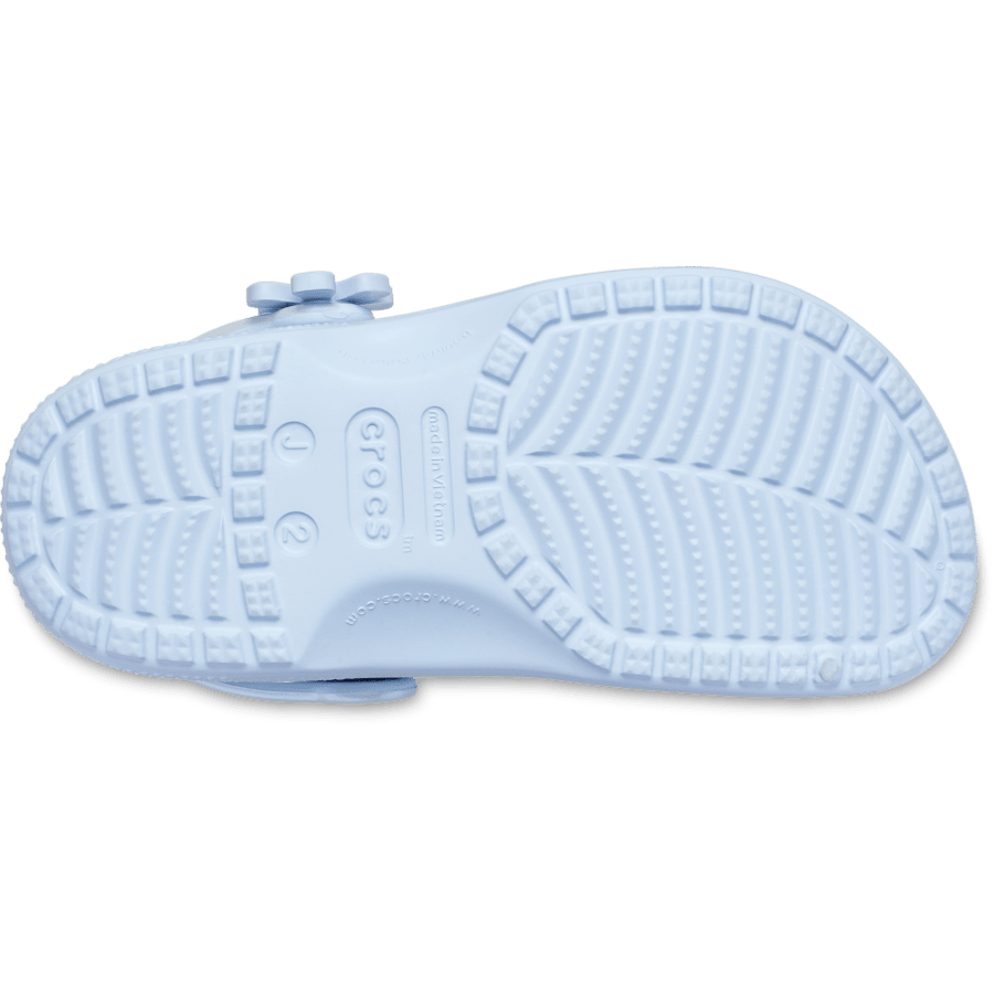 Crocs Kids' Classic Pearl Shine Clog — Blue Frost