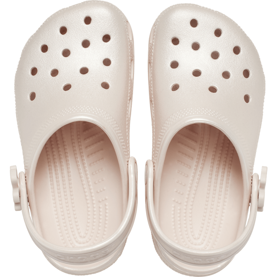 Crocs Kids' Classic Pearl Shine Clog — Quartz