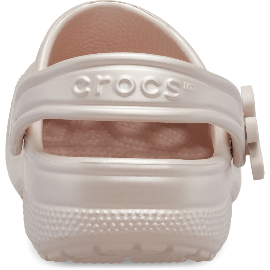 Crocs Kids' Classic Pearl Shine Clog — Quartz