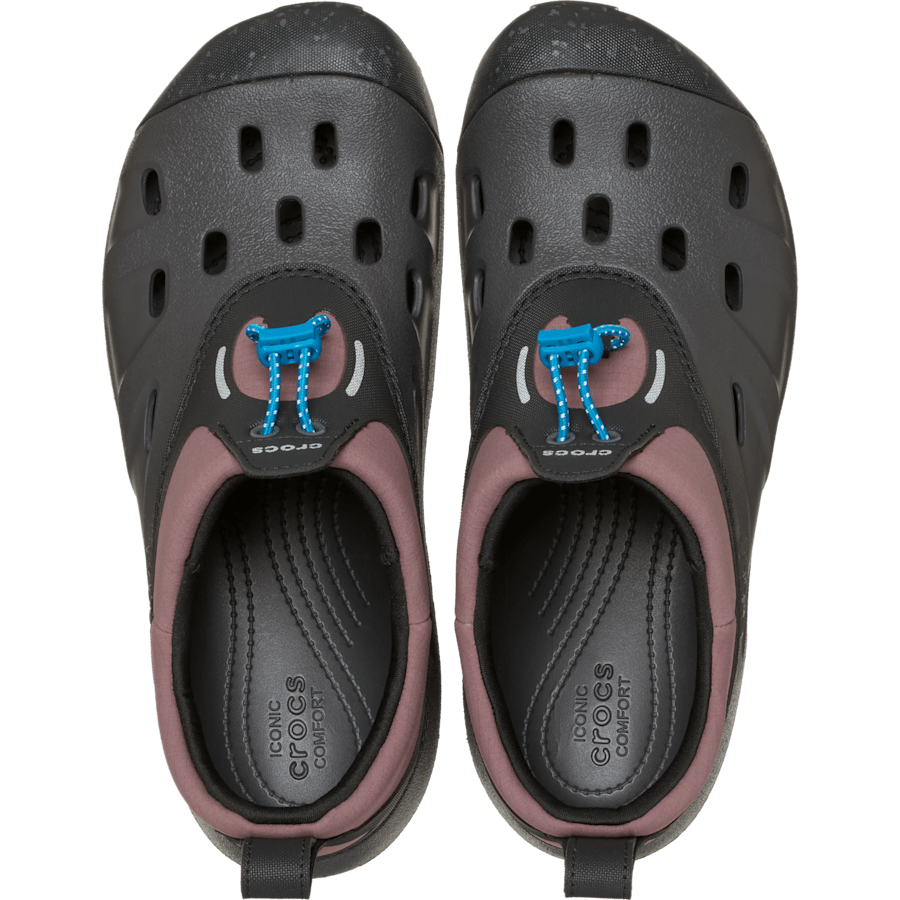 Black Sand Crocs Quick Trail Low Tech - Top - Crocs