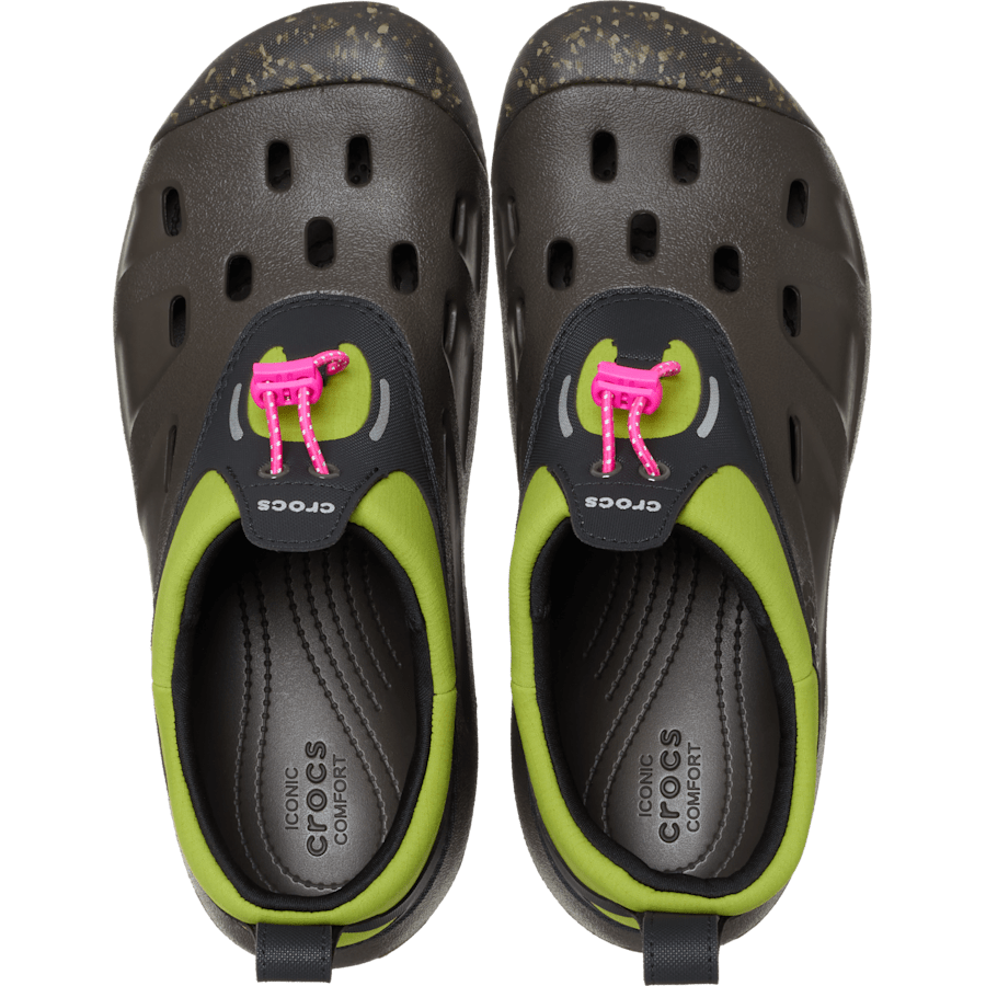 Dark Cocoa Crocs Quick Trail Low Tech - Top - Crocs