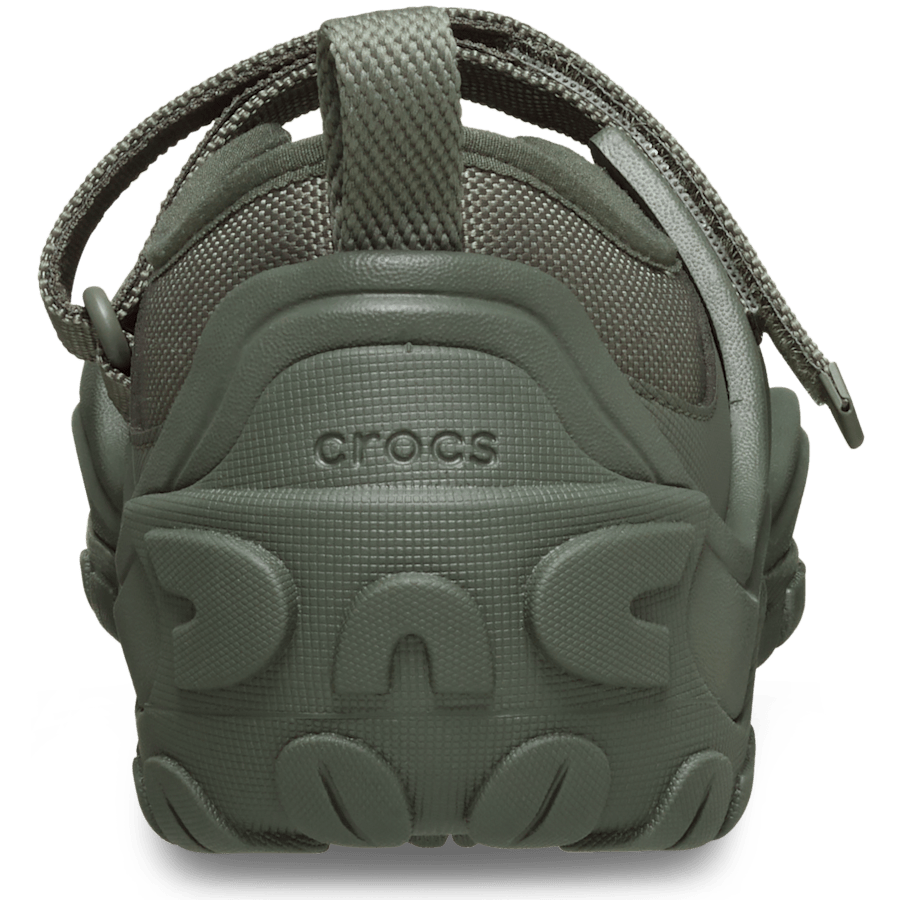 Dusty Olive Crocs Terre Tech - Back - Crocs