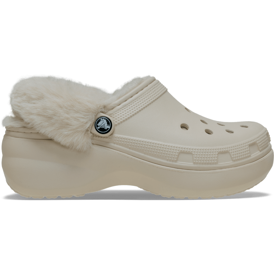 Classic Platform Fuzz Lined Clog