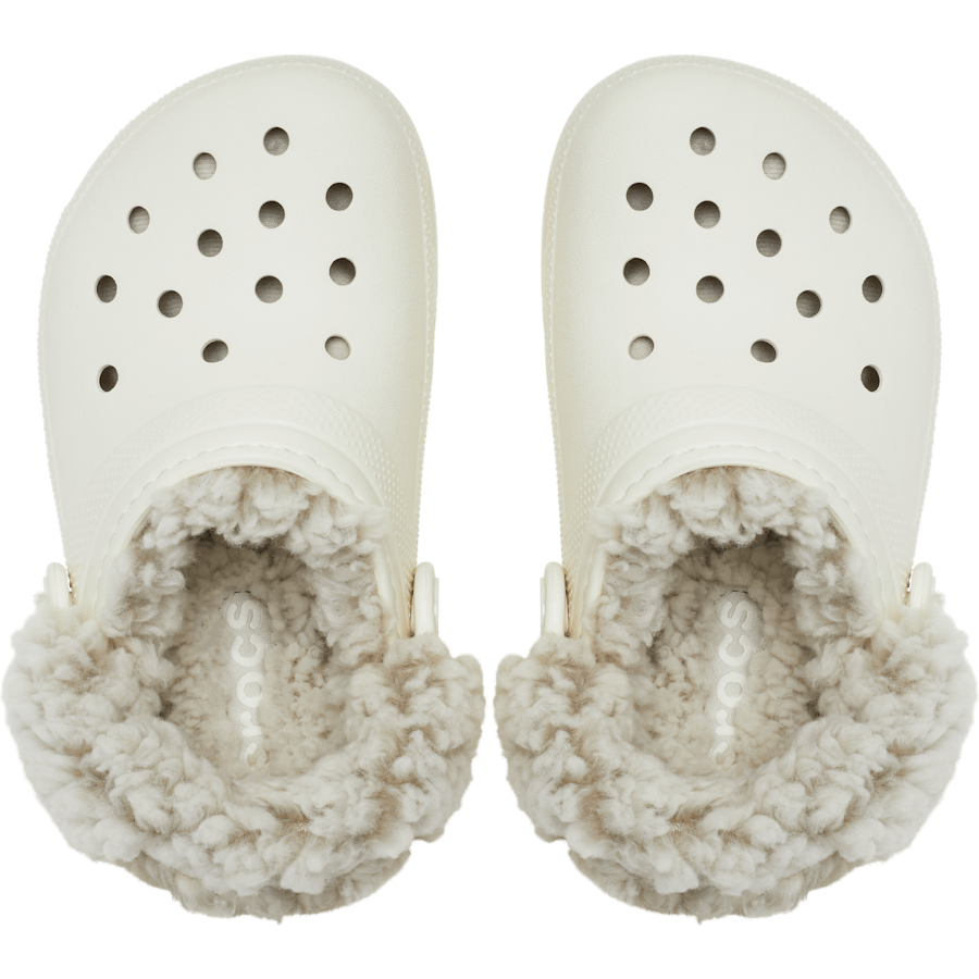 Summit White Kids’ Classic Fleece Lined Clog - Top - Crocs