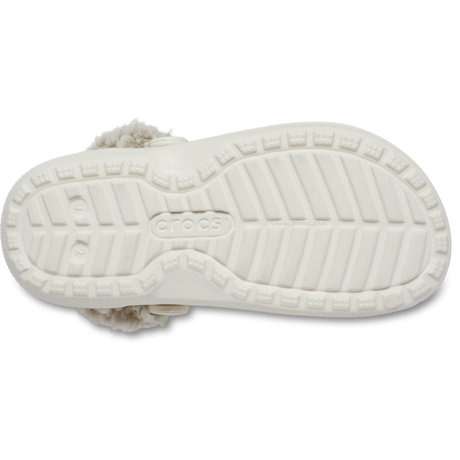 Summit White Kids’ Classic Fleece Lined Clog - Bottom - Crocs