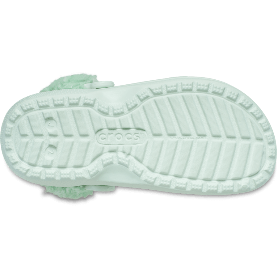 Farbe Kids’ Classic Fleece Lined Clog - Ansicht von unten - Crocs