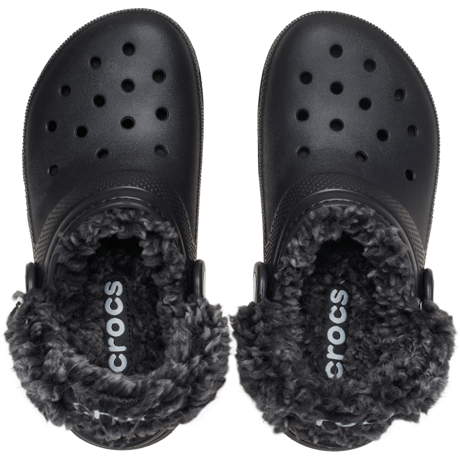 Farbe Toddler Classic Fleece Lined Clog - Draufsicht - Crocs