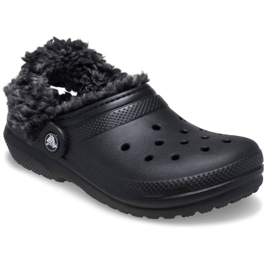 Farbe Toddler Classic Fleece Lined Clog - Schrägsicht - Crocs