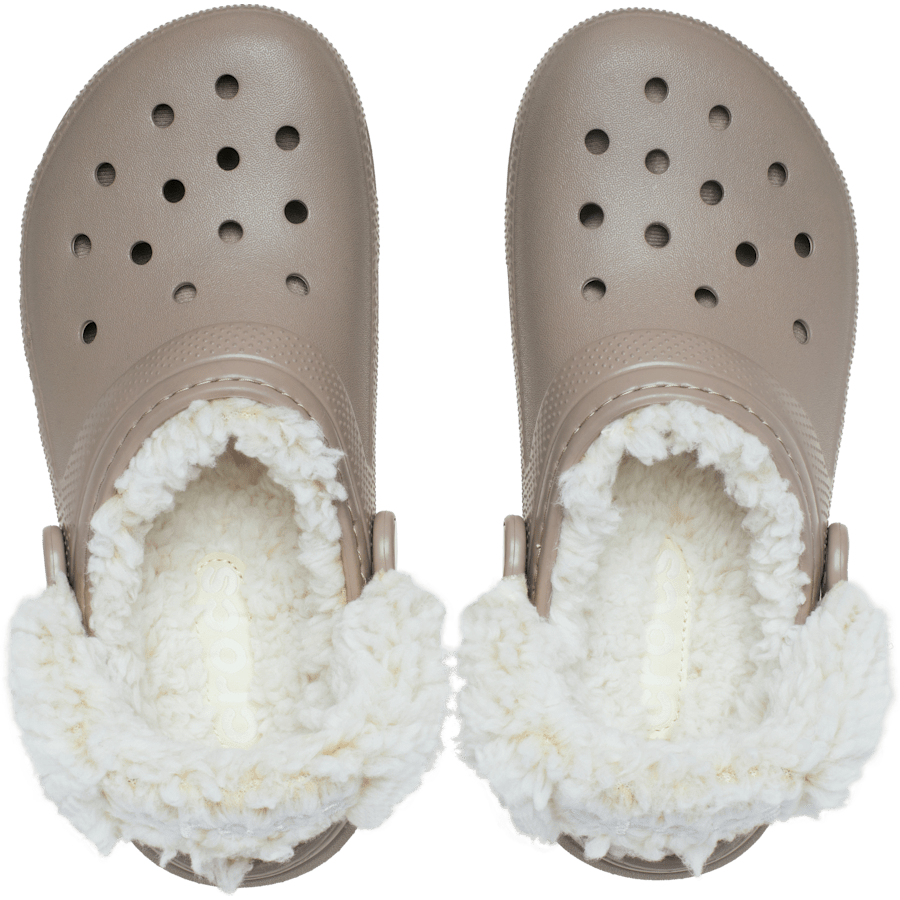 Farbe Toddler Classic Fleece Lined Clog - Draufsicht - Crocs
