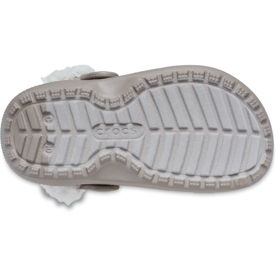 Farbe Toddler Classic Fleece Lined Clog - Ansicht von unten - Crocs
